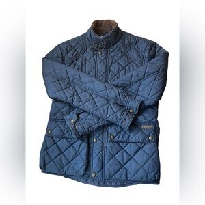 Polo by Ralph Lauren Men's Blue Quilted Jacket